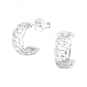 Cercei argint Chain Hoop DiAmanti DIA36673 (Argint 925‰ 1,2 g.)